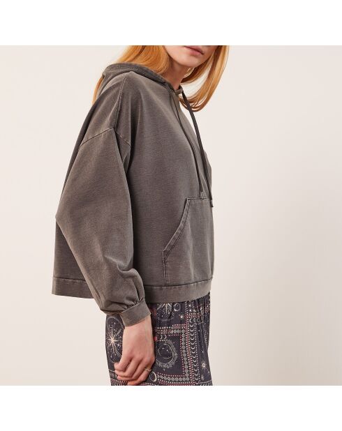 Sudadera Mira antracita