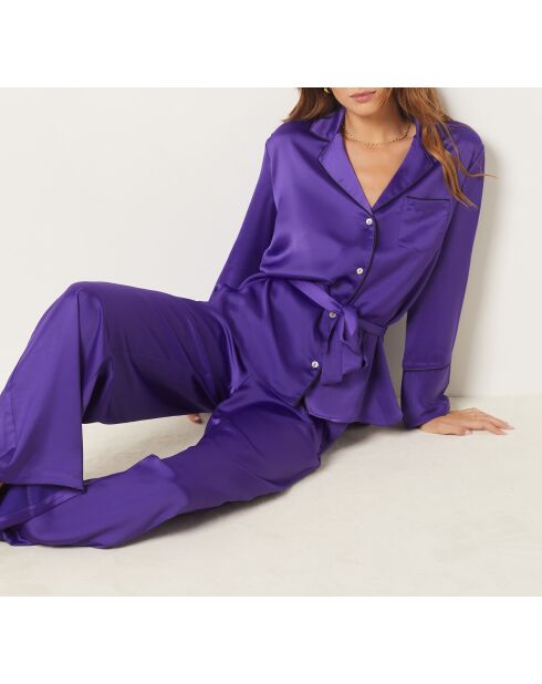 Pantalon Ely violet