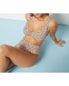 BH met klassieke beugel en zonder schelp Palima SPE bedrukt met roze achtergrond