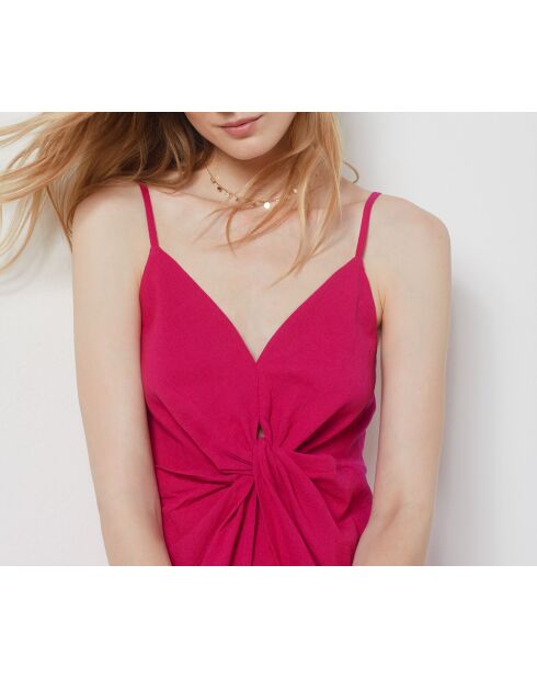 Rode jumpsuit van Laetitia