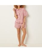 Rosafarbenes Ulyanna-Hemd