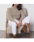 Maglione beige Chitra