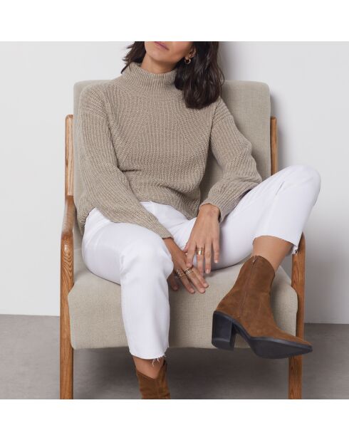 Maglione beige Chitra