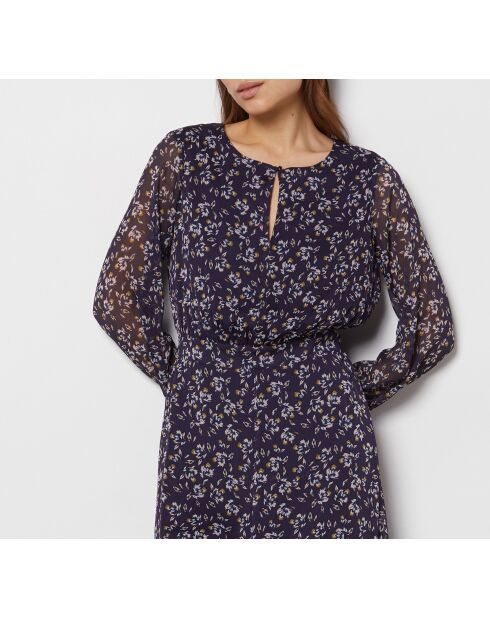 Blaugrünes Printkleid Primrosea