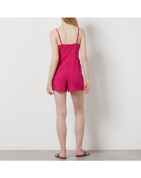Rode jumpsuit van Laetitia