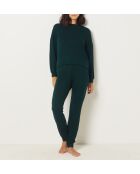 Sudadera verde abeto Jue