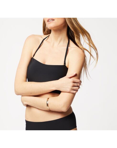 Schwarzer Signare Bandeau-BH ohne Bügel