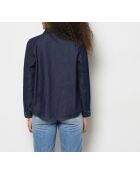 Blauwgroen hemd Daria