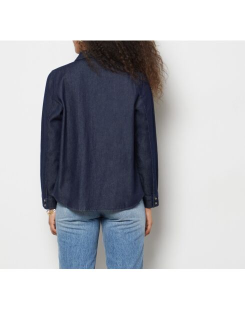 Blauwgroen hemd Daria