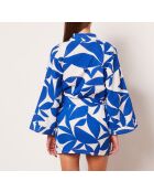 Königsblaues Cinba Negligé