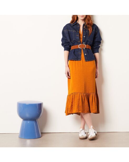 Athia orangefarbenes Kleid