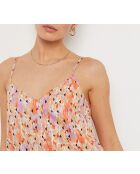 Abito Fafa con stampa multicolor