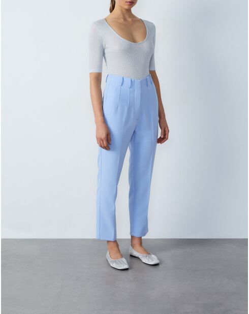 Hemelsblauwe broek Feather