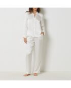 Witte Cliff blouse