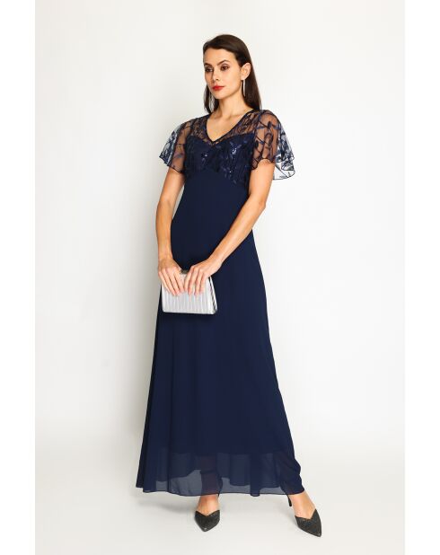 Robe Runa bleu nuit