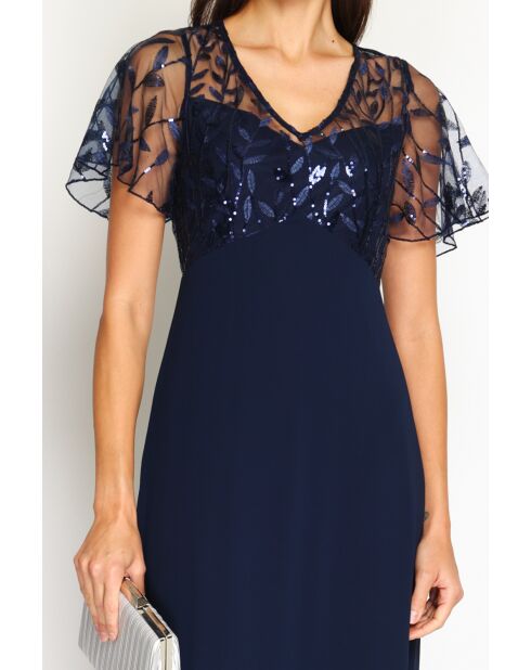 Robe Runa bleu nuit
