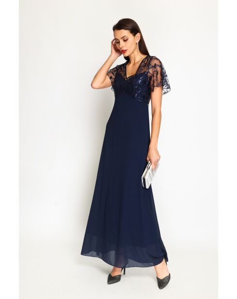 Robe Runa bleu nuit