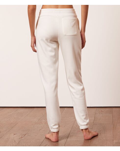 Ecrufarbene Hose Achile