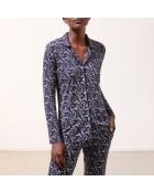 Marineblauw hemd Lou