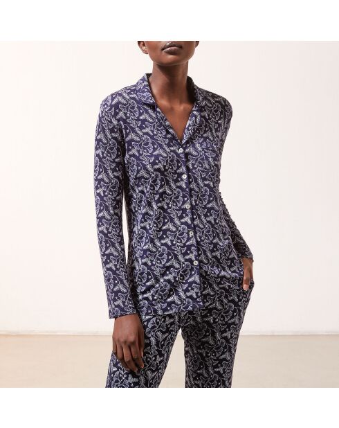 Marineblaues Hemd Lou