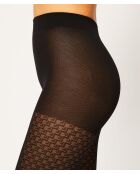 Enid Trompe L Oeil zwarte panty