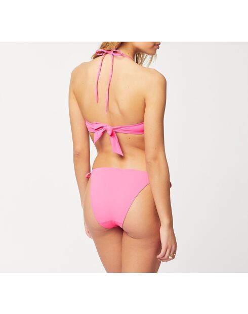 Sujetador con aros triangulares rosas Twigy SPE sin carcasa