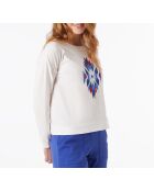 Saba ecrufarbenes T-Shirt