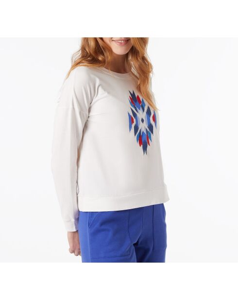 Saba ecrufarbenes T-Shirt