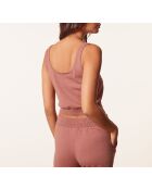 Chaya tanktop in terracotta