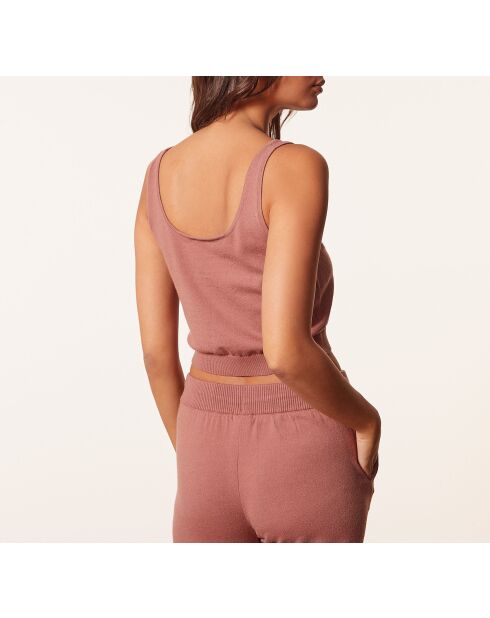 Chaya tanktop in terracotta