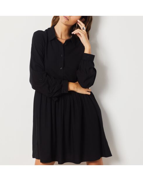 Een maud zwarte jurk