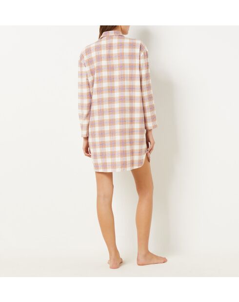 Liquette Cerisa carreaux marron