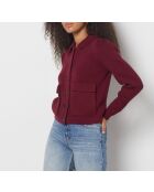 Chaqueta Burgundy Cyndelle
