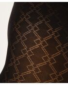 Calzamaglia nera Eya Graphique Carre