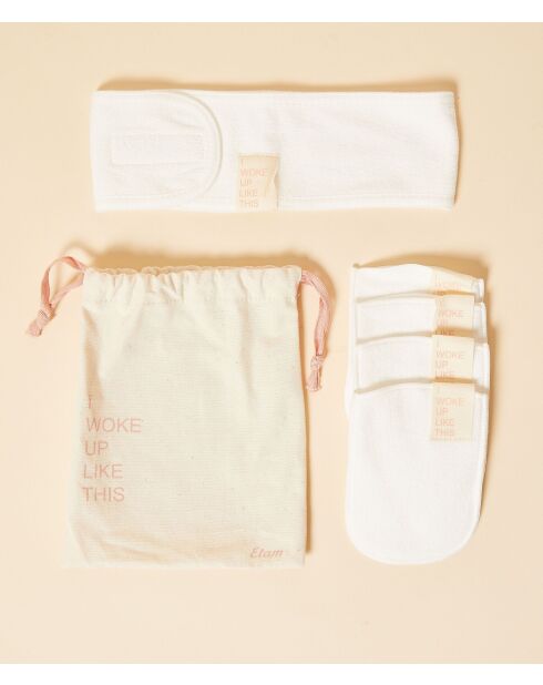 Spa Ecru Gesichtspflege-Zubehörset