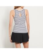 Canotta Steffia a righe bianche