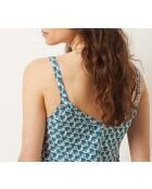 Camicia da notte verde Baldellia