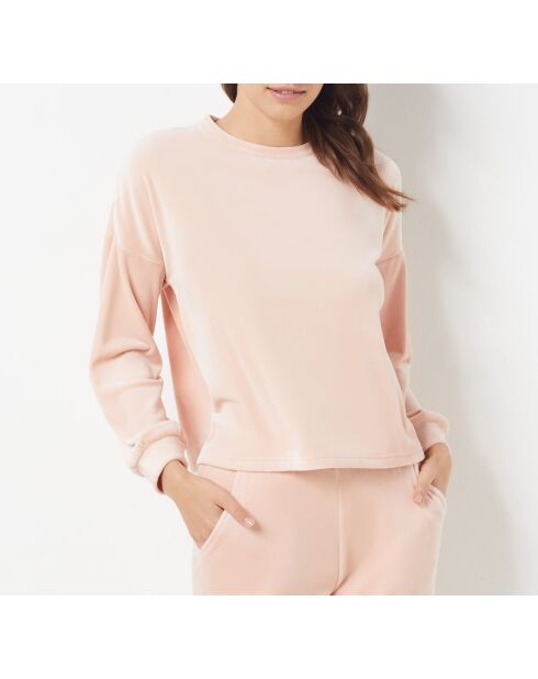 Sweatshirt Dunkan peche