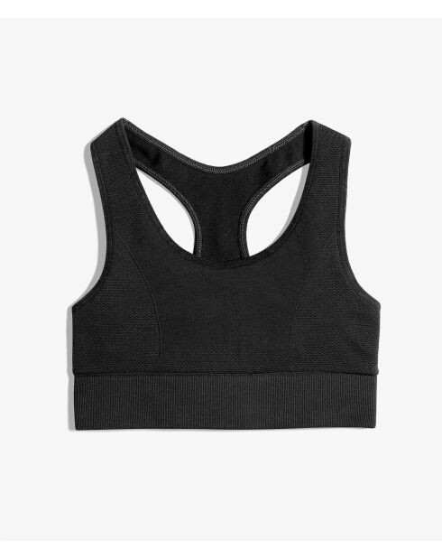 Caroline G schwarzer Bügel-BH