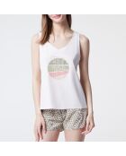 Debardeur Rosy perle