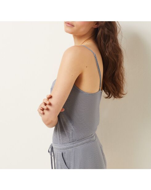 Marineblauw hemdje Warm Day