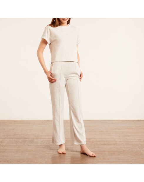 Lichtgrijze Chrissy broek