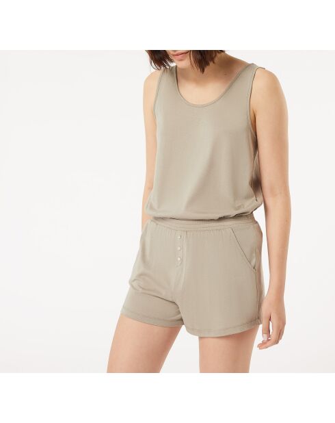 Camiseta sin mangas Gam khaki oliva