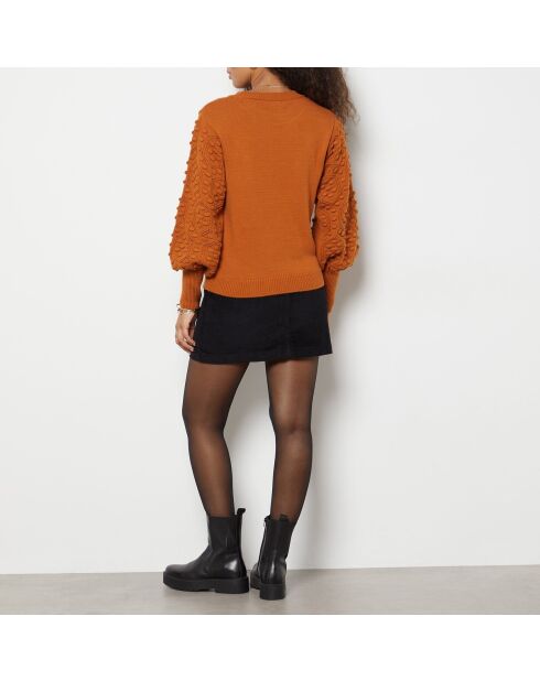 Chaitaly Mustard ockerfarbener Pullover