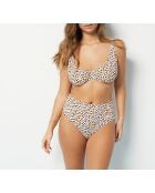 BH met klassieke beugel en zonder schelp Palima SPE bedrukt met roze achtergrond