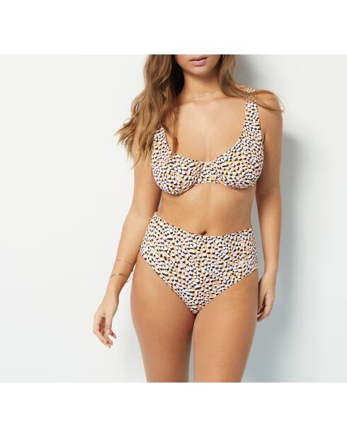 BH met klassieke beugel en zonder schelp Palima SPE bedrukt met roze achtergrond