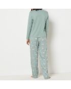 T-shirt verde Poppy Nile