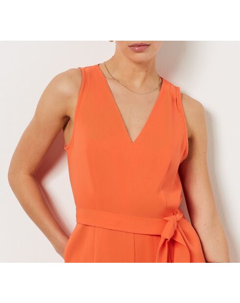 Oranje jumpsuit Feeling
