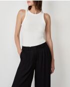 Ecrufarbenes Tanktop Steffie