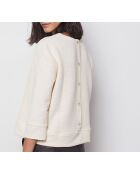 Aaron ecrufarbenes T-Shirt